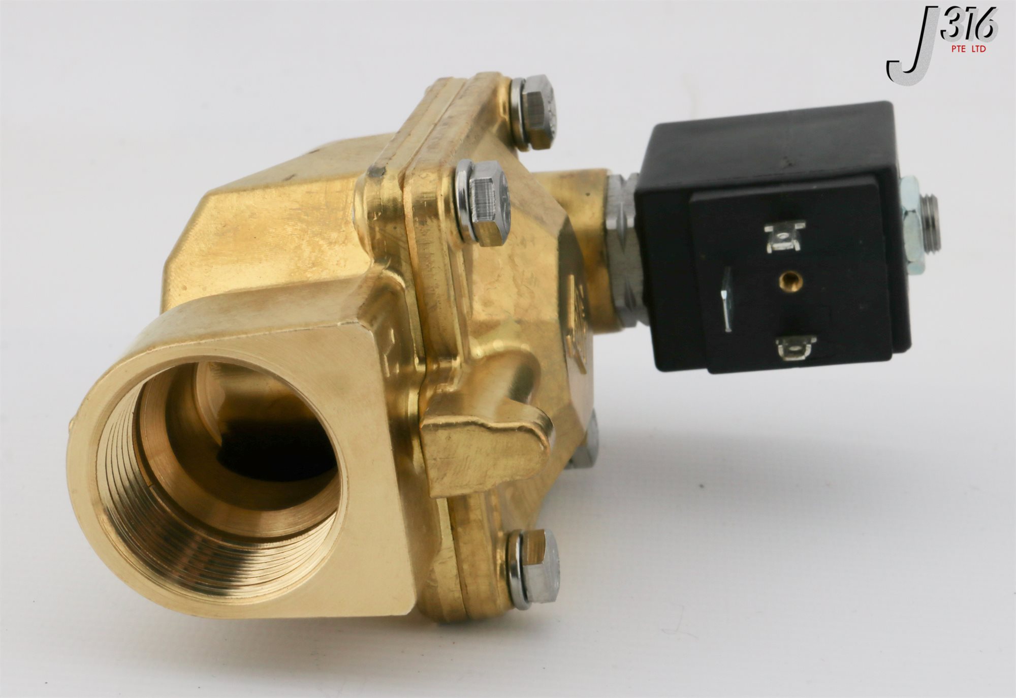 30806 RIEGLER 2 WAY WATER SOLENOID VALVE, 21W4ZB250 (NEW
